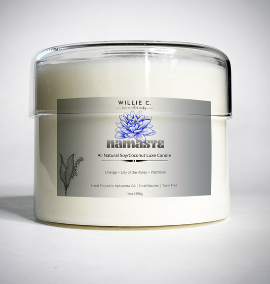 Namaste -All Natural Coconut Soy Candle - 14 oz.