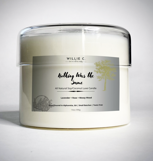 Nothing Was The Same -All Natural Coconut Soy Candle - 14 oz.