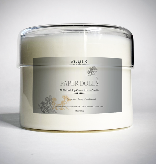 Paper Dolls -All Natural Coconut Soy Candle - 14 oz.