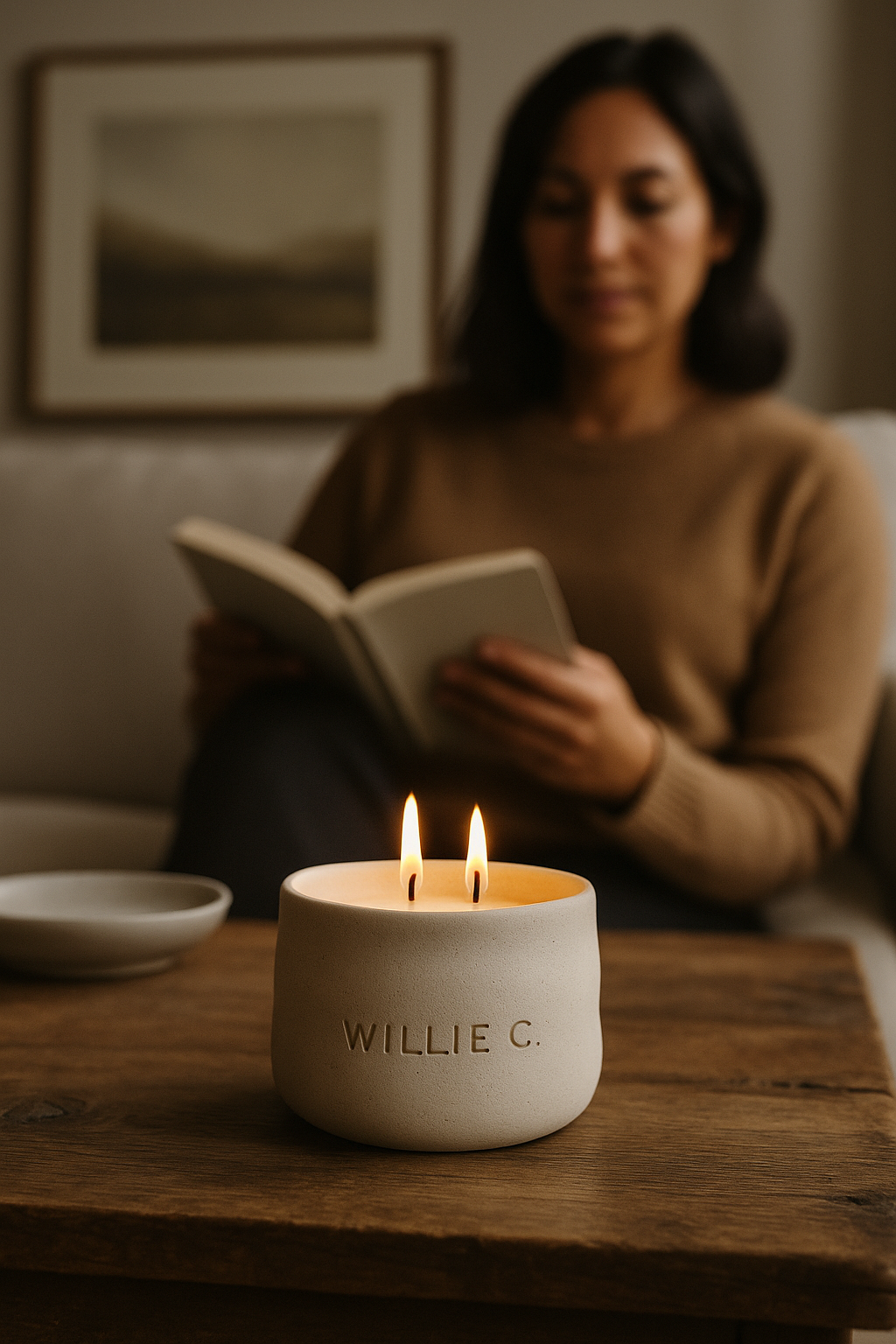 Juicy Noir -All Natural Coconut Soy Candle - 8 oz.