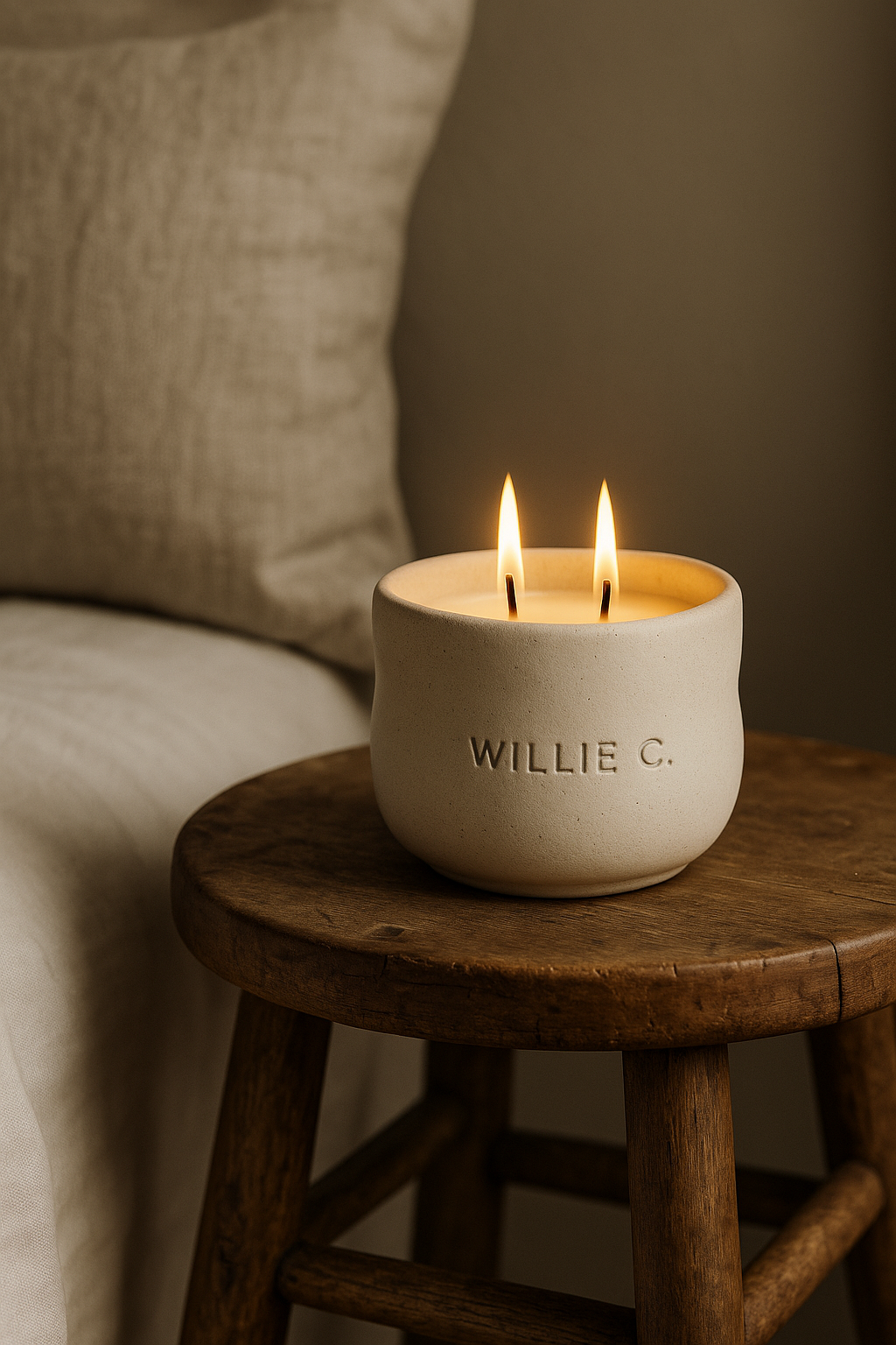 Linger - All Natural Coconut Soy Candle - 8 oz.