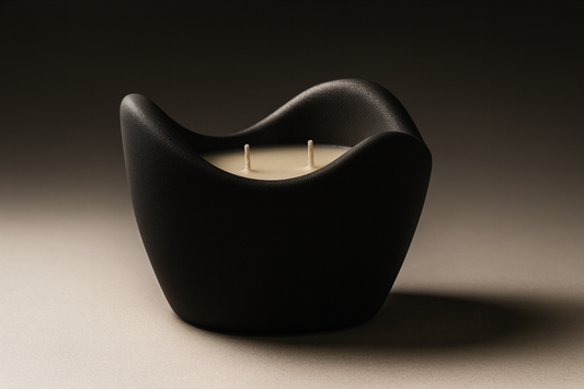 Him -All Natural Sculptural Coconut Soy Candle - 11 oz.