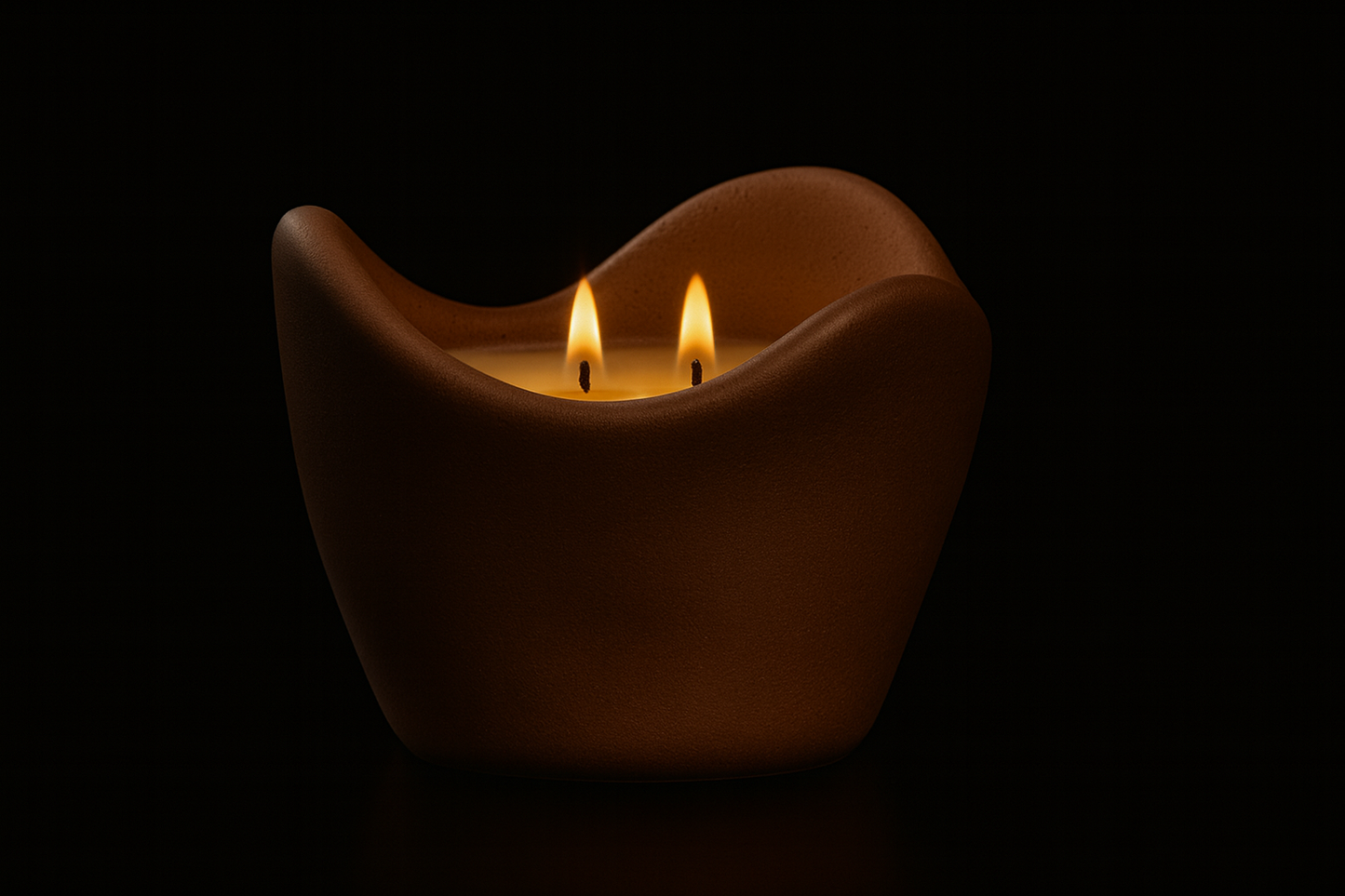 Meet Me In Aspen -All Natural Sculptural Coconut Soy Candle - 11 oz.