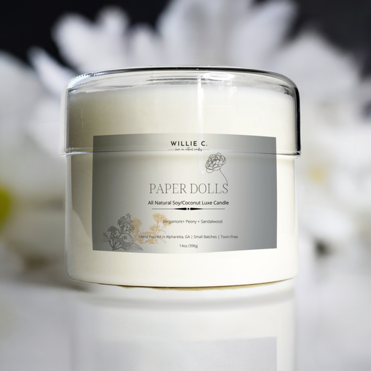 Paper Dolls -All Natural Coconut Soy Candle - 14 oz.