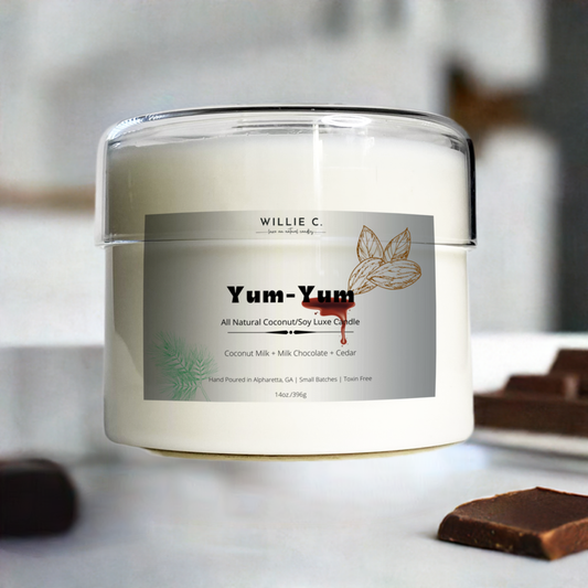 Yum-Yum -All Natural Coconut Soy Candle - 14 oz.