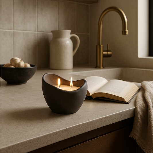 Hansel's House - All Natural Sculptural Coconut Soy Candle - 11 oz.