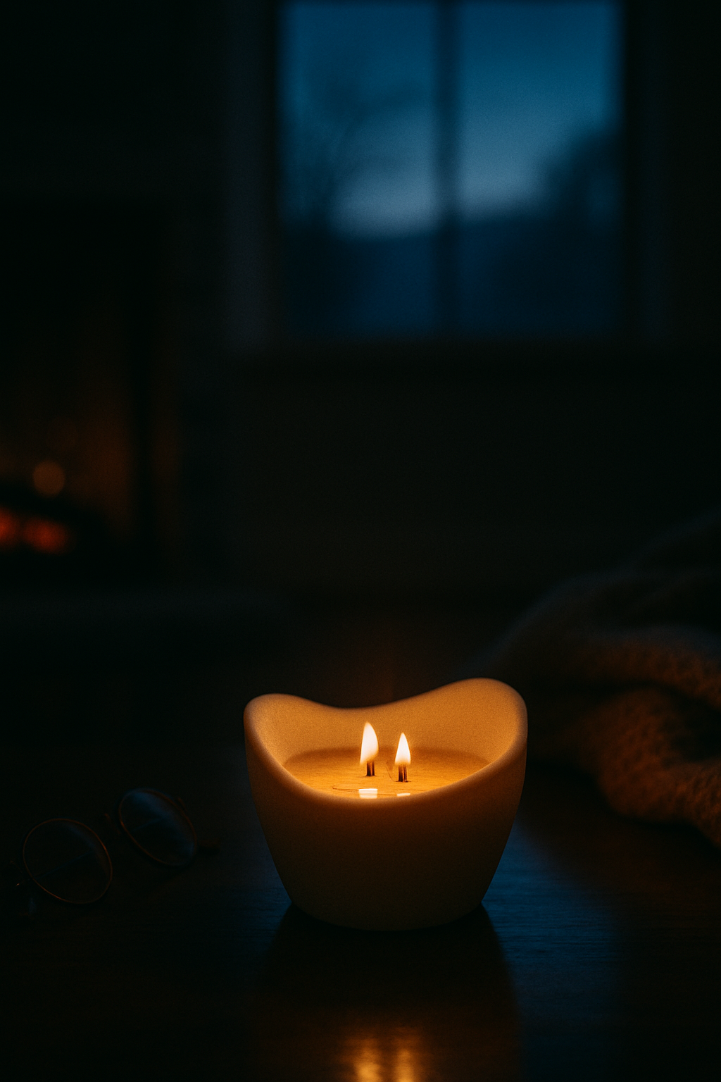 Muse -All Natural Sculptural Coconut Soy Candle - 11 oz.