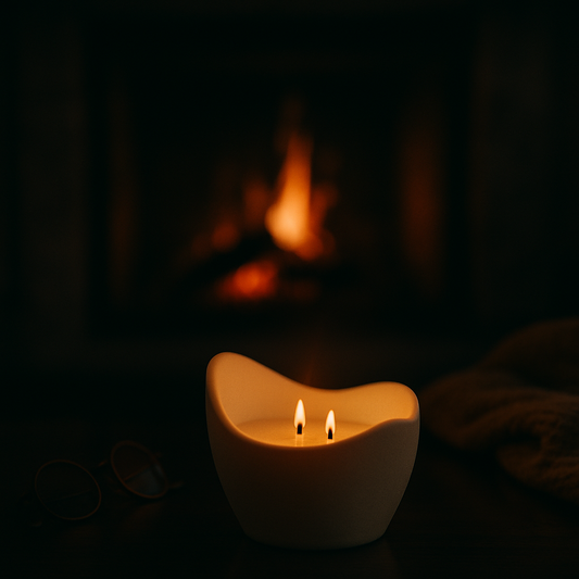 Lit -All Natural Sculptural Coconut Soy Candle - 11 oz.