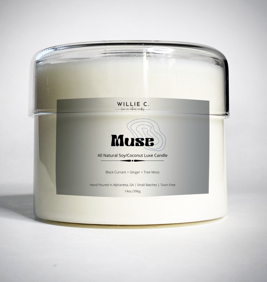 Muse -All Natural Coconut Soy Candle - 14 oz.