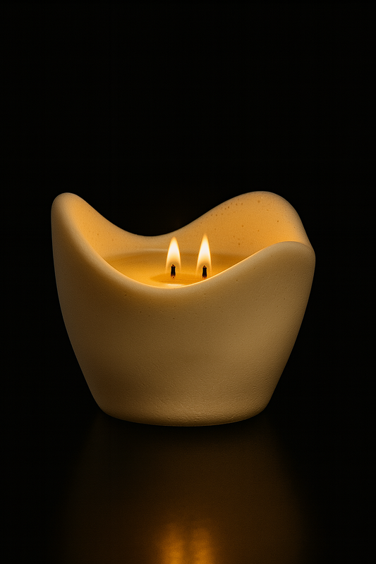 Namaste - All Natural Sculptural Coconut Soy Candle - 11 oz.