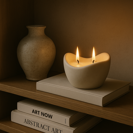 Hansel's House - All Natural Sculptural Coconut Soy Candle - 11 oz.