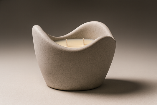 Paper Dolls - All Natural Sculptural Coconut Soy Candle - 11 oz.