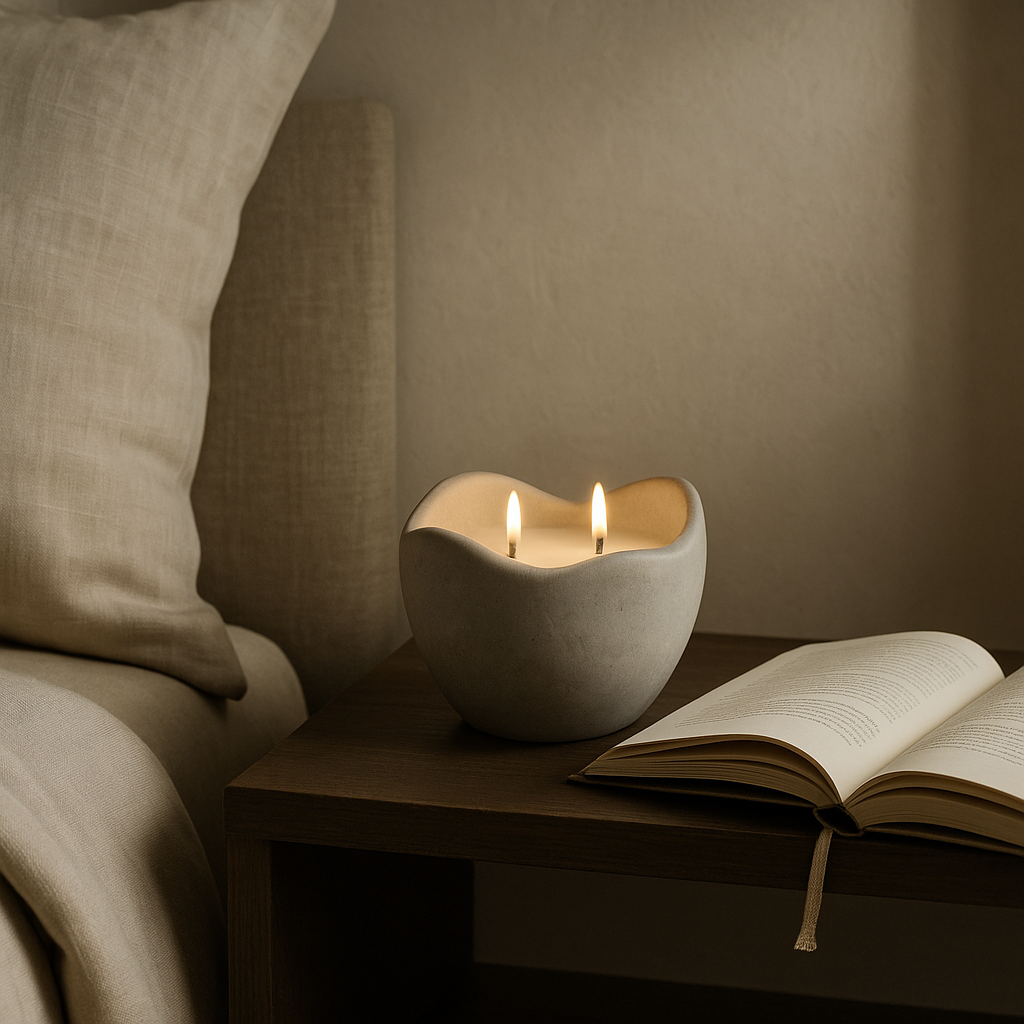 Yum-Yum -All Natural Sculptural Coconut Soy Candle - 11 oz.