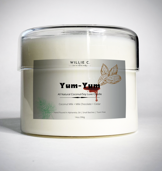 Yum-Yum -All Natural Coconut Soy Candle - 14 oz.