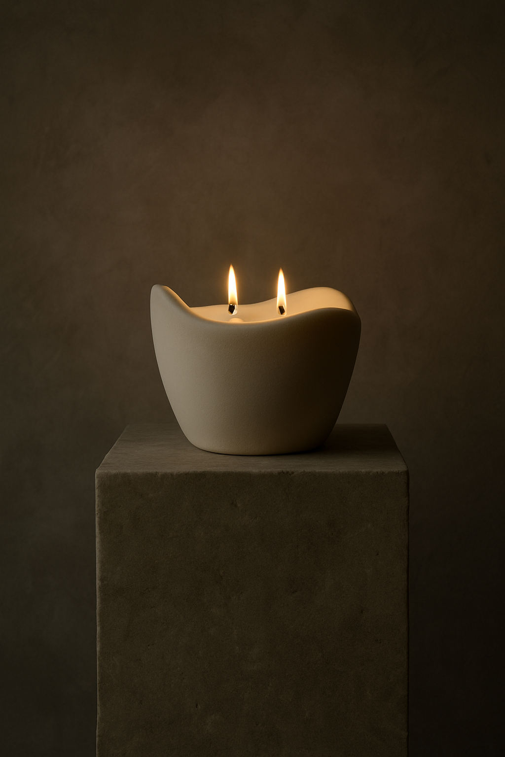 Yum-Yum -All Natural Sculptural Coconut Soy Candle - 11 oz.