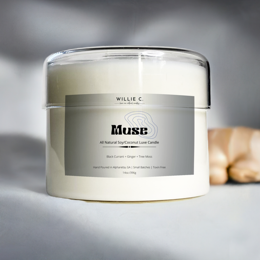 Muse -All Natural Coconut Soy Candle - 14 oz.