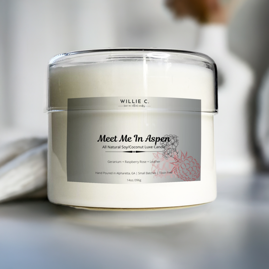 Meet Me In Aspen - All Natural Coconut Soy Candle - 14 oz.